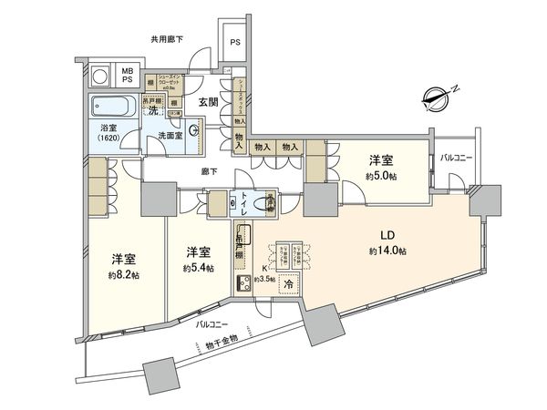 間取図(平面図)