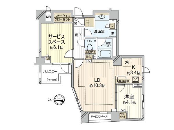間取図(平面図)