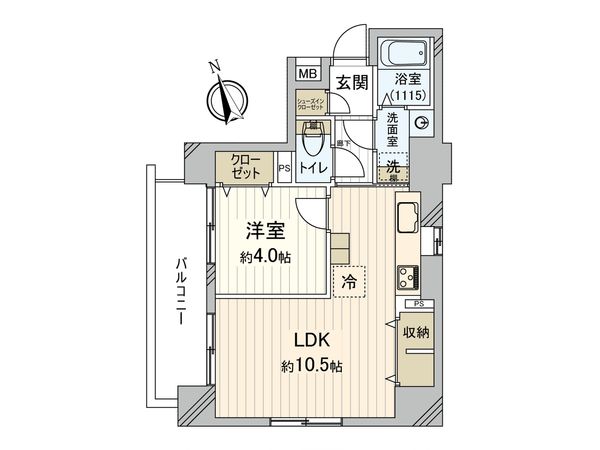 ノバ新宿 間取図(平面図) ノバ新宿 間取図(平面図)