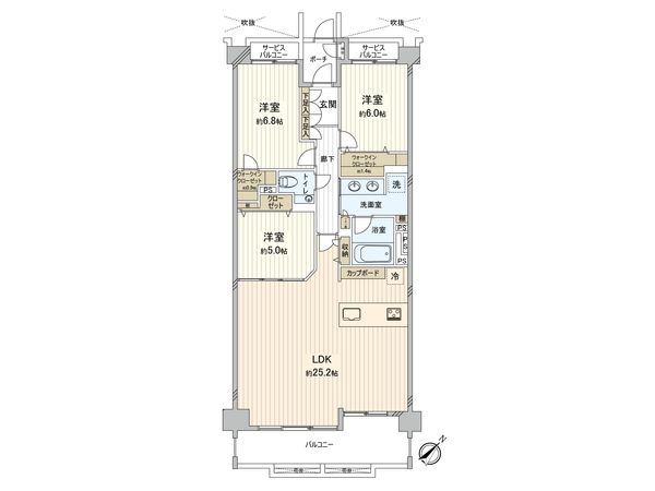 間取図(平面図)