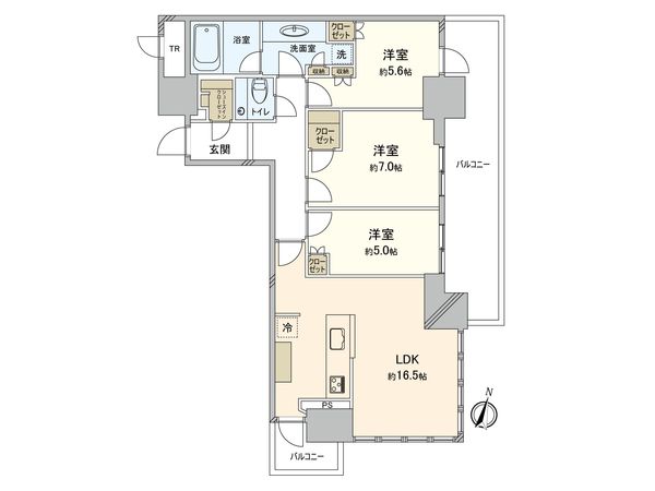 パークタワー西新宿 間取図(平面図) パークタワー西新宿 間取図(平面図)