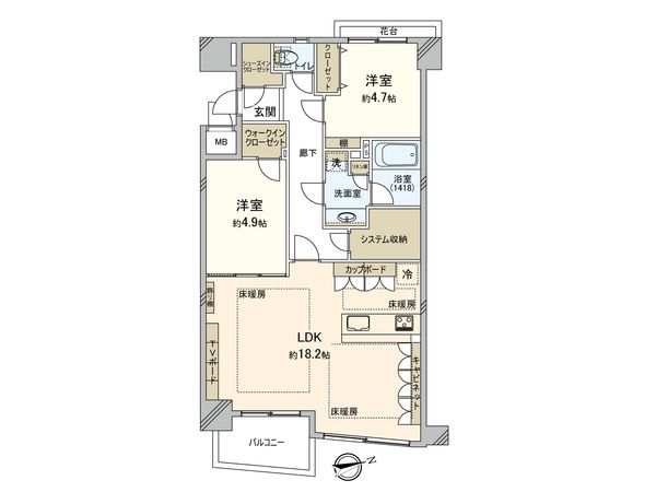 間取図(平面図)
