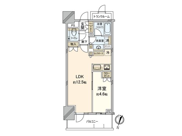 パークタワー西新宿 間取図(平面図) パークタワー西新宿 間取図(平面図)