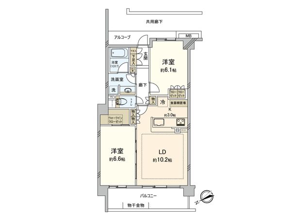 間取図(平面図)