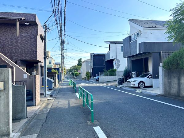 杉並区下井草4丁目 土地 前面道路含む外観