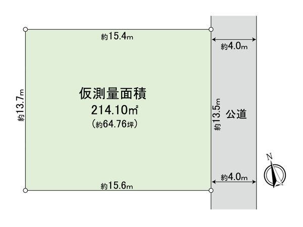 中野区丸山1丁目 土地 区画図 中野区丸山1丁目 土地 区画図