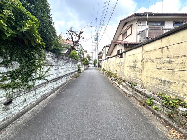 前面道路含む外観