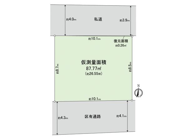 区画図