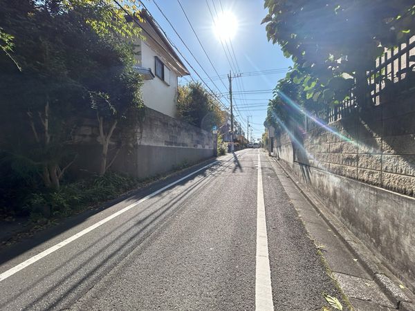 杉並区上井草2丁目 土地 1区画 前面道路含む外観 前面道路含む外観