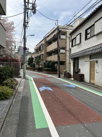 杉並区天沼3丁目 土地 前面道路含む外観 杉並区天沼3丁目 土地 前面道路含む外観