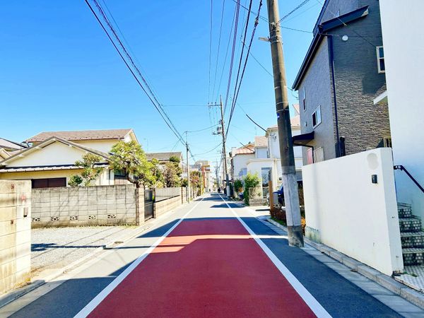 杉並区桃井1丁目 土地 前面道路含む外観 前面道路含む外観