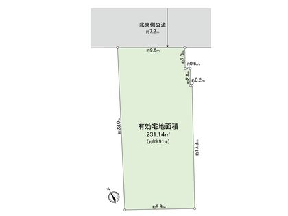 杉並区上荻2丁目 土地 土地写真