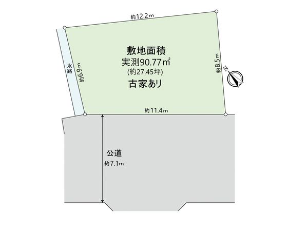 杉並区西荻南2丁目 土地 区画図 杉並区西荻南2丁目 土地 区画図