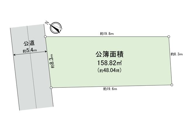 杉並区南荻窪2丁目 土地 区画図 杉並区南荻窪2丁目 土地 区画図