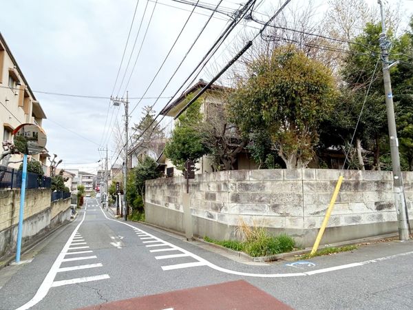 杉並区上井草2丁目 土地 前面道路含む外観 杉並区上井草2丁目 土地 前面道路含む外観