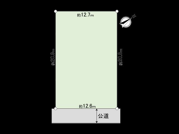 三鷹市井の頭1丁目 土地 区画図 三鷹市井の頭1丁目 土地 区画図