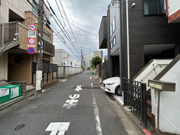 南側前面道路