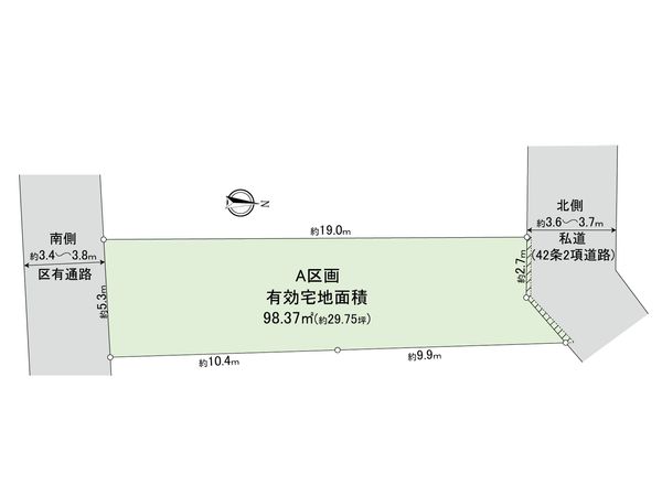 区画図