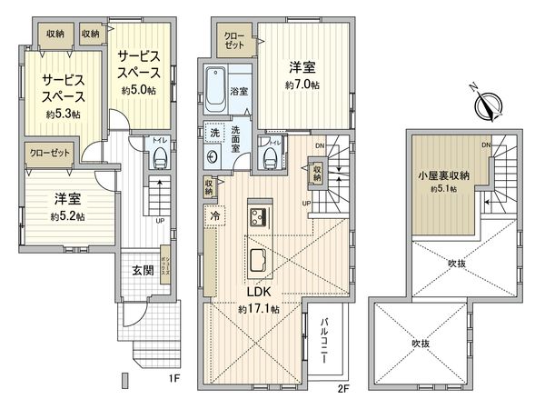 間取図(平面図)