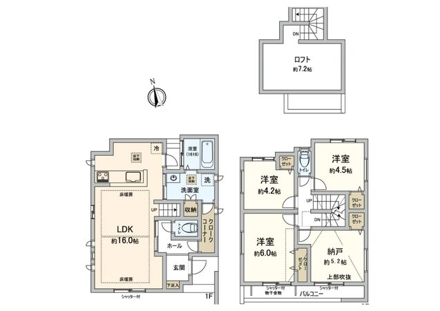 間取図(平面図)