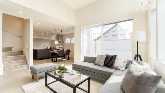 杉並区宮前4丁目 新築戸建 B号棟 リビング