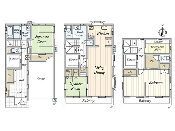 杉並区井草2丁目 戸建 外観 外観