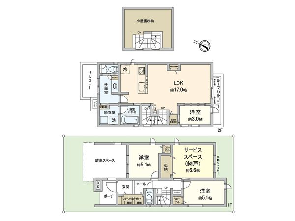 杉並区南荻窪1丁目 戸建 外観