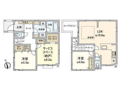 杉並区南荻窪4丁目 新築戸建 室内