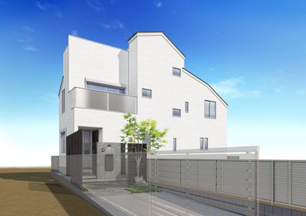 杉並区宮前4丁目 新築戸建 A号棟 外観