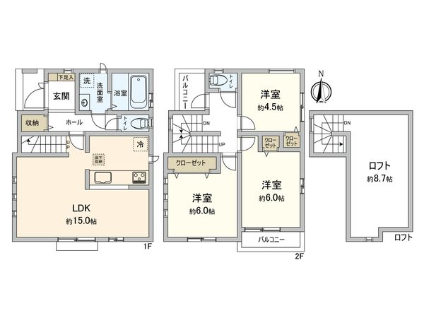 間取図(平面図)