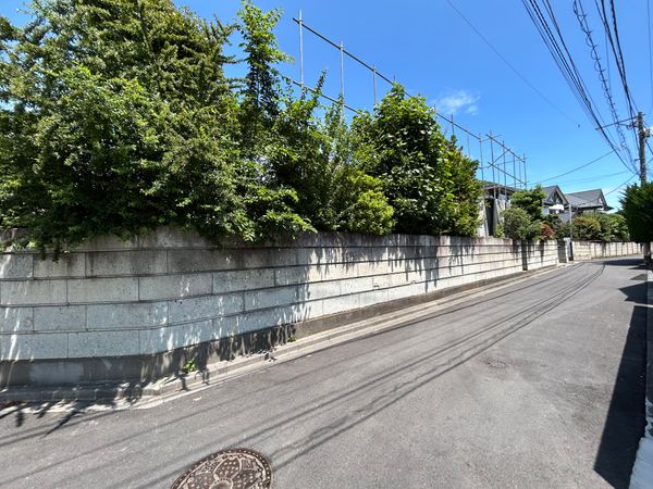 前面道路含む外観
