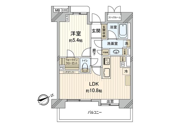 藤和シティホームズ西荻窪駅前 間取図(平面図) 間取図(平面図)