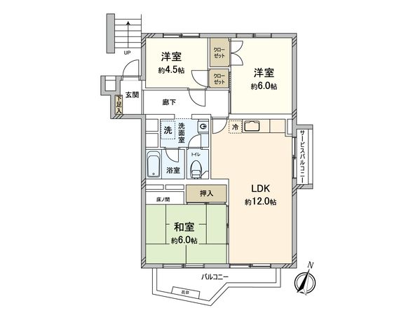 東急西市ケ尾ドエリング 間取図(平面図)