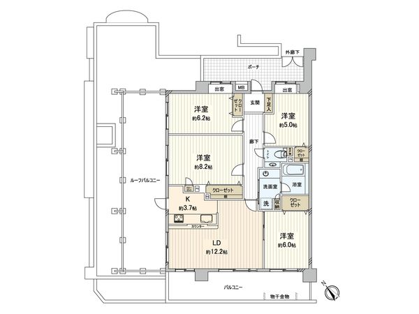 間取図(平面図)