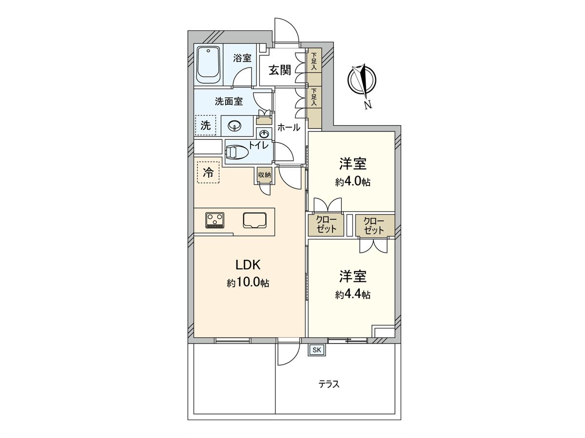 間取図(平面図)