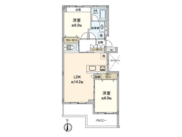 間取図(平面図)