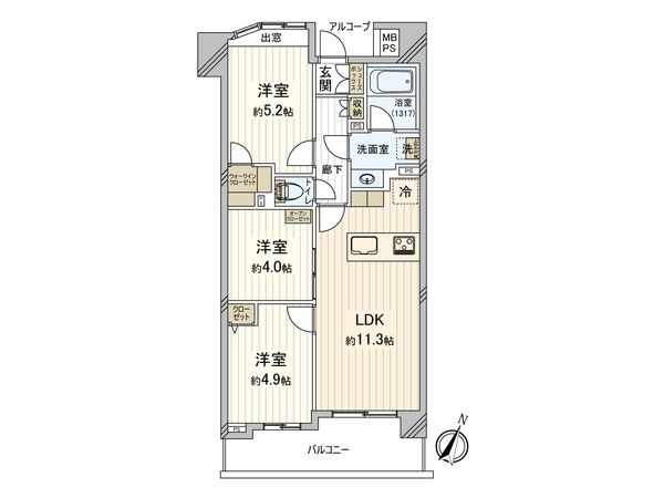 間取図(平面図)