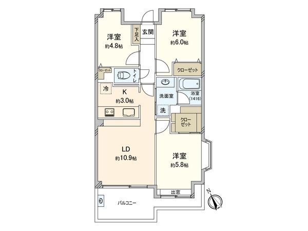間取図(平面図)