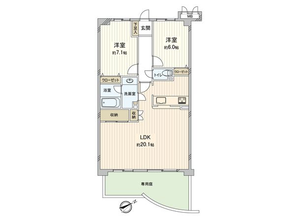 間取図(平面図)