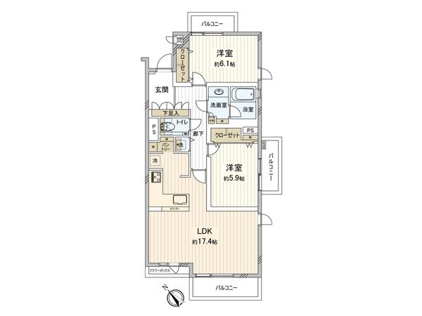 間取図(平面図)