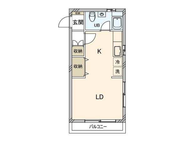 西荻窪マンション 間取図(平面図) 間取図(平面図)