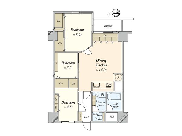 間取図(平面図)