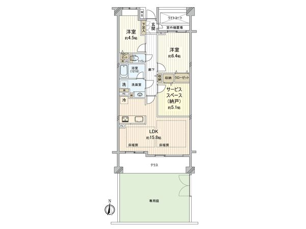間取図(平面図)