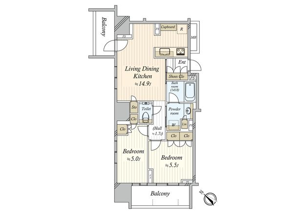 間取図(平面図)