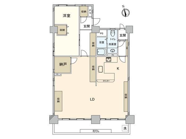 ライオンズマンション西荻第2 間取図(平面図)