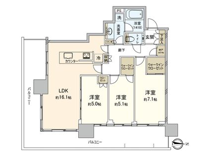 間取図(平面図)