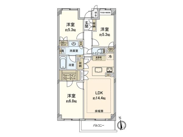 間取図(平面図)
