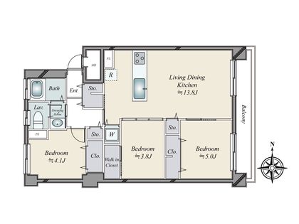 間取図(平面図)