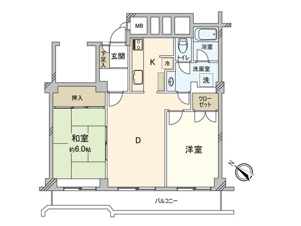 荻窪パーク・マンション 間取図(平面図)