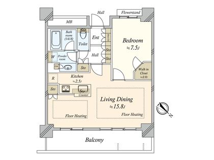 間取図(平面図)